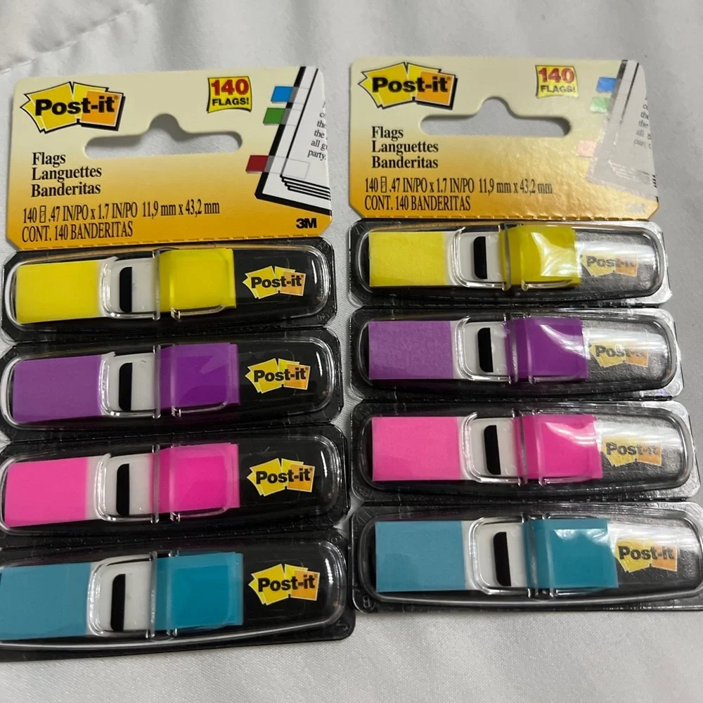 2x Post-It Flags 2 Packs